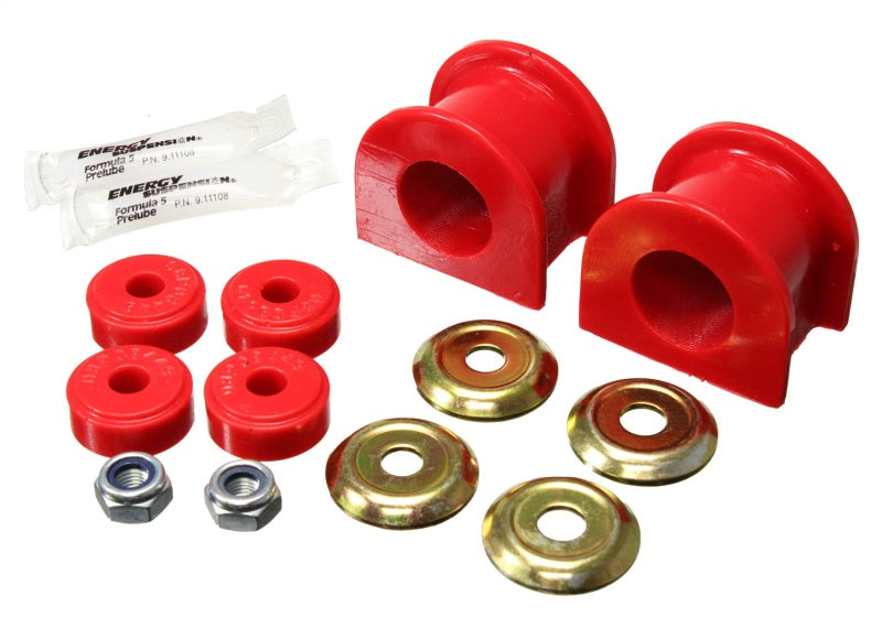 Energy Suspension 05-15 Toyota Tacoma 2WD 30mm Front Sway Bar Bushing Set - Red - Black Ops Auto Works