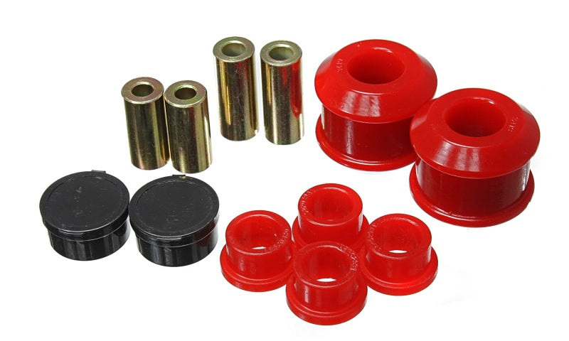 Energy Suspension 06-11 Honda Civic Red Front Control Arm Bushing Set - Black Ops Auto Works