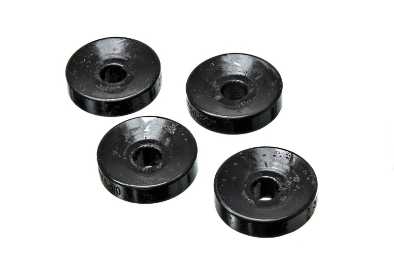 Energy Suspension 06-11 Honda Civic SI Black Rear Shock Upper Bushing Set - Black Ops Auto Works