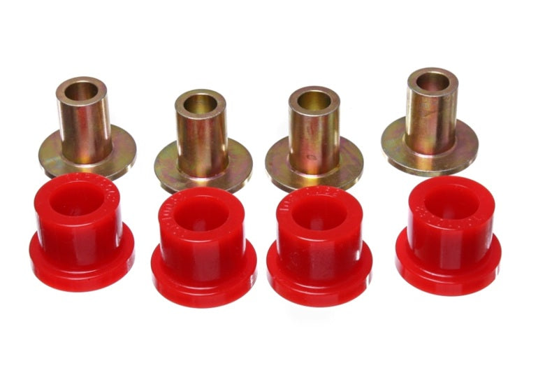 Energy Suspension 07-14 Toyota Tundra Red Rack & Pinion Bushing Set - Black Ops Auto Works