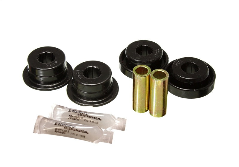 Energy Suspension 07-17 Jeep Wrangler JK Front Control Arm Bushing - Axle Only Position - Black - Black Ops Auto Works