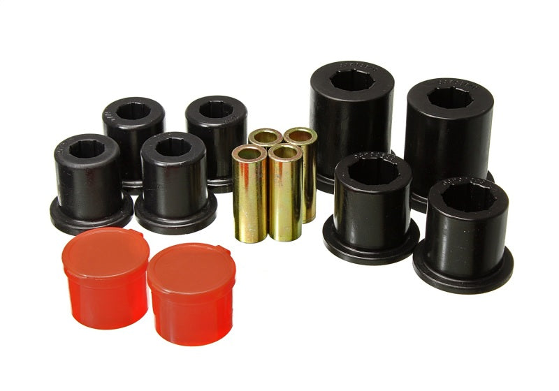 Energy Suspension 10-20 Toyota 4Runner/Lexus GX460 Front Control Arm Bushing Set - Black - Black Ops Auto Works