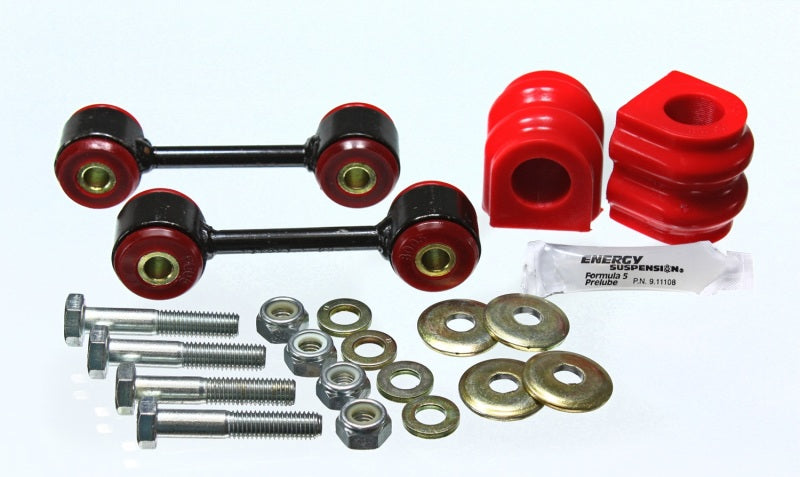 Energy Suspension 10 Chevy Camaro Red 23mm Rear Sway Bar Bushing Set - Black Ops Auto Works