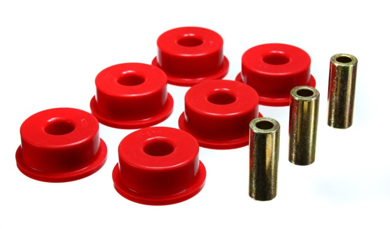 Energy Suspension 10 Chevy Camaro Red Rear Differential Carrier Bushing Set - Black Ops Auto Works
