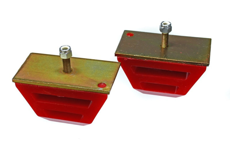 Energy Suspension 2-1/2 Bump Stop Heavy Duty (2) - Red - Black Ops Auto Works