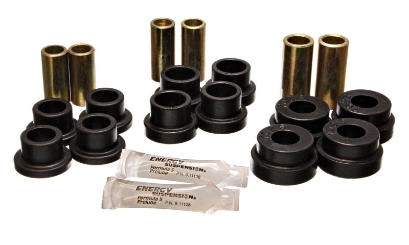 Energy Suspension 64-75 BMW 2002 Black Front Control Arm Bushing Set - Black Ops Auto Works