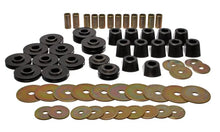 Load image into Gallery viewer, Energy Suspension 67-95 K5 Blazer/67-70 Denali XL/Suburban/Yukon XL 4WD Black Body (Cab) Mount Set - Black Ops Auto Works