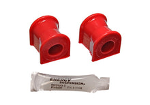 Load image into Gallery viewer, Energy Suspension 70-78 Nissan 240Z/260Z/280Z Red 18mm Front Sway Bar Frame Bushings - Black Ops Auto Works