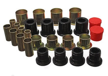 Load image into Gallery viewer, Energy Suspension 73-91 Ford K-5 Blazer/Denali XL/Suburban/Yukon Black Front Control Arm Bushing Set - Black Ops Auto Works