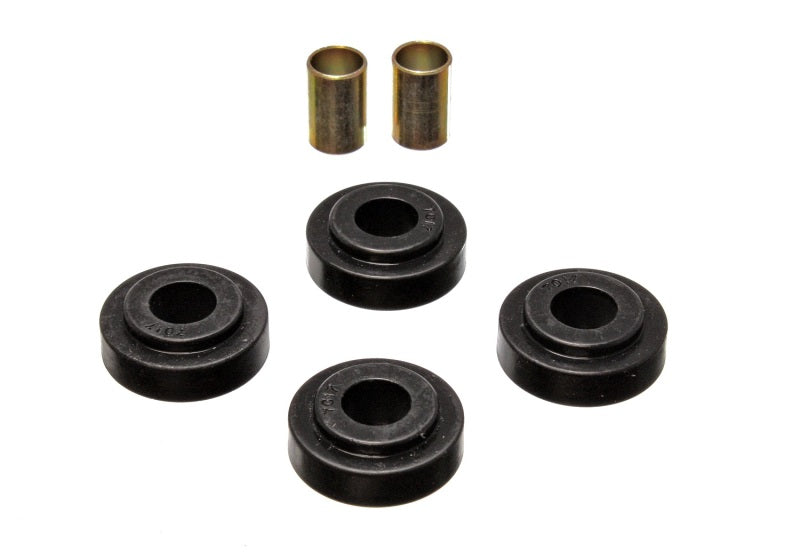 Energy Suspension 79-85 Mazda RX7 Black Front Strut Rod Bushing Set - Black Ops Auto Works