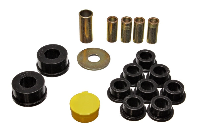 Energy Suspension 79-85 Mazda RX7 Black Rear Watts Link Set - Black Ops Auto Works