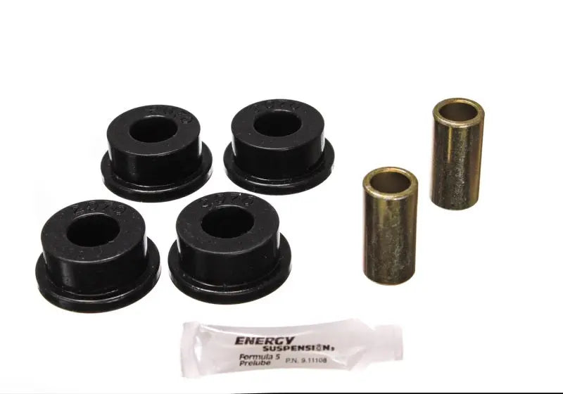 Energy Suspension 80-98 Ford F-250 4WD/F350 4WD Black Front Frame Shackle Bushing Set - Black Ops Auto Works