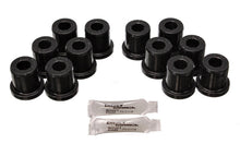 Load image into Gallery viewer, Energy Suspension 81-89 Toyota FJ40/FJ60 Landcruiser 2/4WD Blk Front &amp; Rear Leaf Spring Bushing Set - Black Ops Auto Works