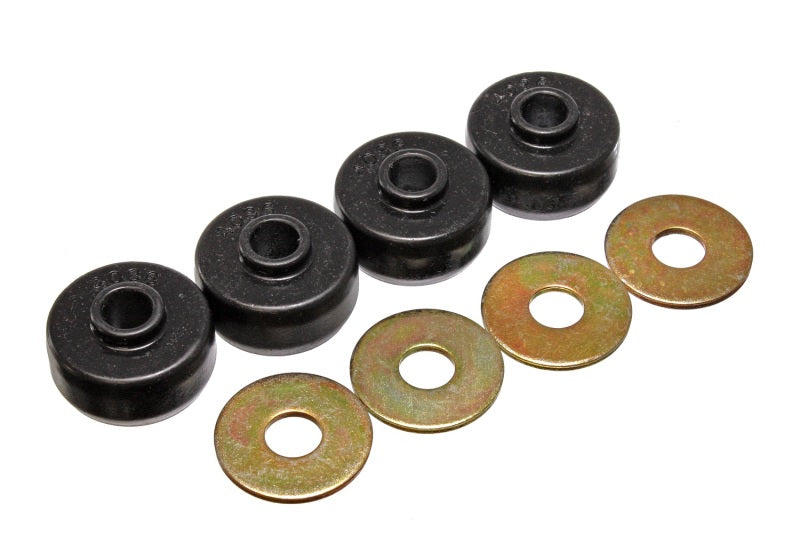 Energy Suspension 84-96 Chevy Corvette Black Spring Cushions for Rear Leaf Spring Bushing Set - Black Ops Auto Works
