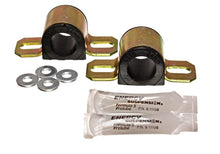 Load image into Gallery viewer, Energy Suspension 86-91 Mazda RX7 Black 24mm Front Sway Bar Bushings - Black Ops Auto Works