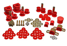 Load image into Gallery viewer, Energy Suspension 86-91 Mazda RX7 Red Hyper-Flex Master Bushing Set - Black Ops Auto Works
