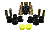 Load image into Gallery viewer, Energy Suspension 87-04 Dodge Dakota / 98-03 Durango 4WD Black Front End Control Arm Bushing Set - Black Ops Auto Works