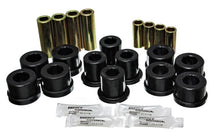Load image into Gallery viewer, Energy Suspension 87-92 Toyota Supra Black Front Control Arm Bushing Set - Black Ops Auto Works