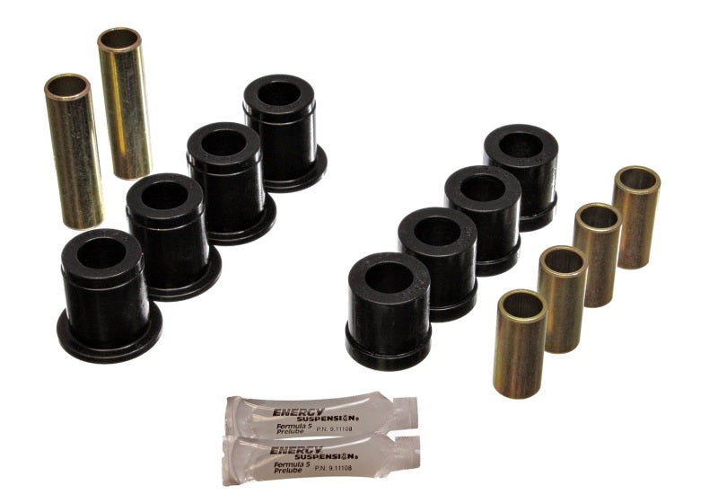 Energy Suspension 87-95 Nissan Pathfinder 2WD/4WD Black Front Control Arm Bushing Set - Black Ops Auto Works