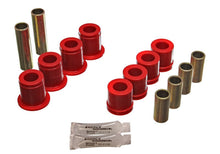 Load image into Gallery viewer, Energy Suspension 87-95 Nissan Pathfinder 2WD/4WD Red Front Control Arm Bushing Set - Black Ops Auto Works