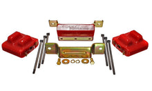 Load image into Gallery viewer, Energy Suspension 88-94 GM Blazer 4WD K Series Red Motor and Transmision Mounts; Zinc Finish - Black Ops Auto Works