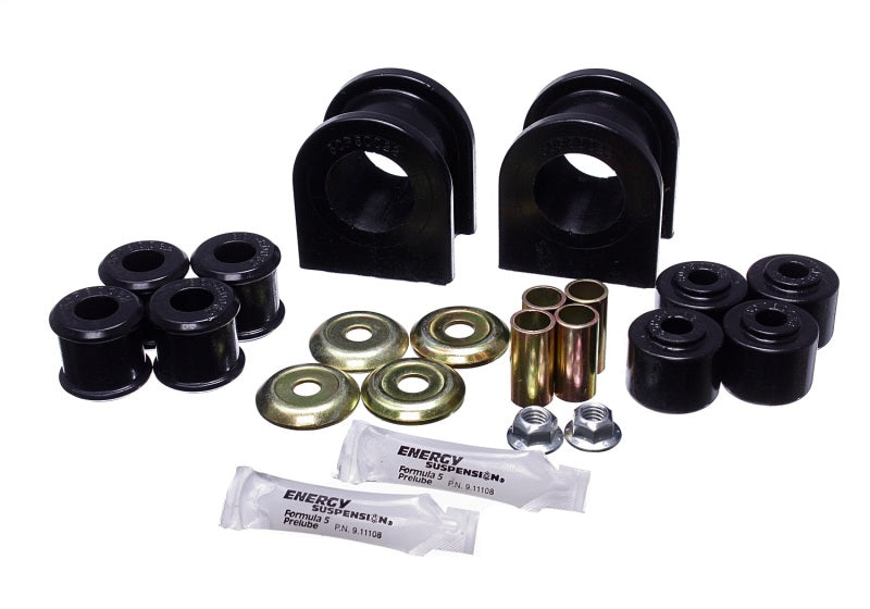 Energy Suspension 89-11 Ford F53 Motorhome Black 36mm Rear Sway Bar Bushing Set - Black Ops Auto Works