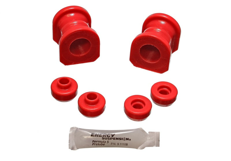 Energy Suspension 89-94 Nissan 240SX (S13) Red 24mm Front Sway Bar Bushing Set - Black Ops Auto Works