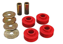 Load image into Gallery viewer, Energy Suspension 89-97 Ford Thunderbird / 99-04 Mustang Cobra Red Differential Carrier Bushings - Black Ops Auto Works