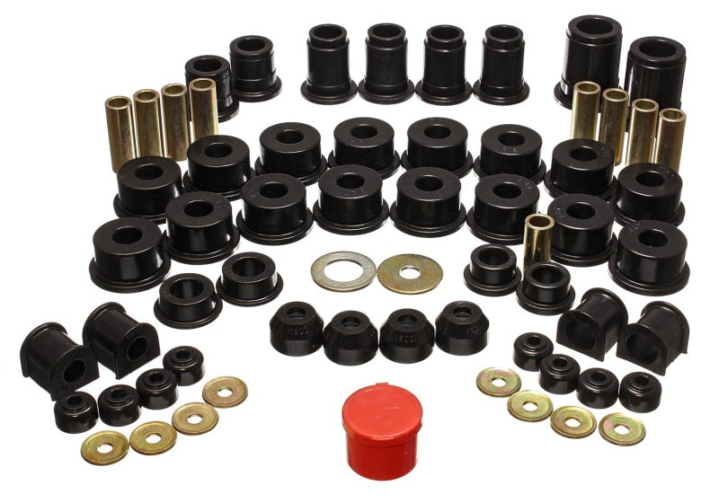 Energy Suspension 90-95 Toyota 4 Runner 2WD/4WD Black Hyper-Flex Master Bushing Set - Black Ops Auto Works