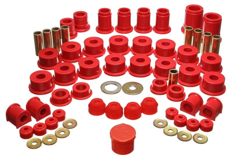 Energy Suspension 90-95 Toyota 4 Runner 2WD/4WD Red Hyper-Flex Master Bushing Set - Black Ops Auto Works