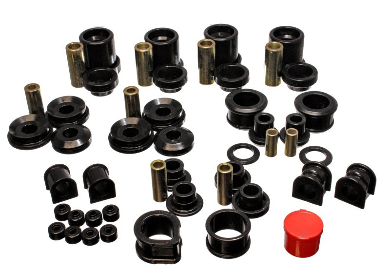Energy Suspension 90-96 Nissan 300ZX Black Hyper-Flex Master Bushing Set (Sway bar end link bushings - Black Ops Auto Works