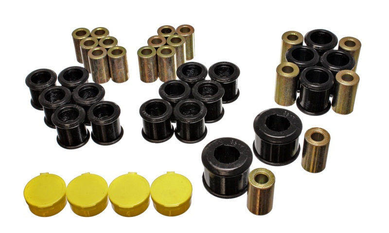 Energy Suspension 90-96 Nissan 300ZX Black Rear Control Arm Bushing Set - Black Ops Auto Works