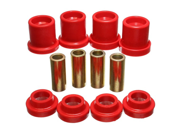 Energy Suspension 90-96 Nissan 300ZX Red Rear Sub Frame Set - Black Ops Auto Works