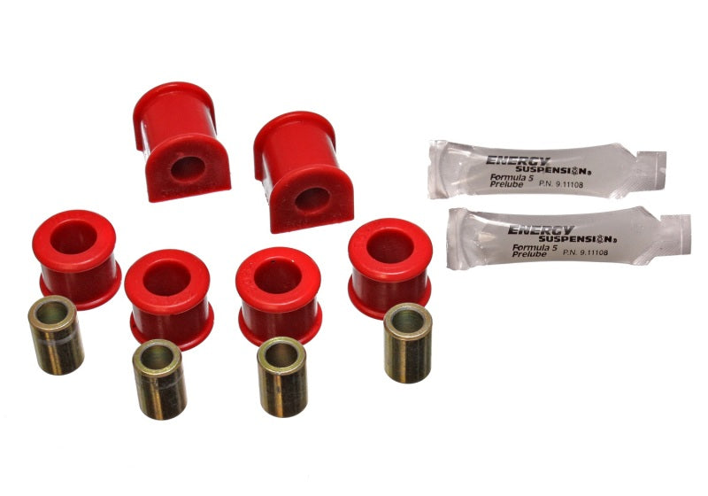 Energy Suspension 90-97 Mazda Miata Red 12.5mm Rear Sway Bar Bushings (includes Sway Bar End Link Bu - Black Ops Auto Works