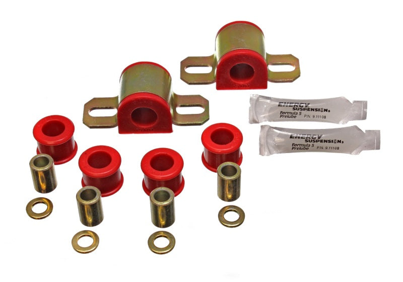 Energy Suspension 90-97 Mazda Miata Red 19mm Front Sway Bar Bushings (includes Sway Bar End Link Bus - Black Ops Auto Works