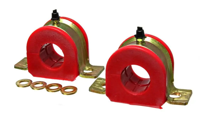 Energy Suspension 91-96 Full Size Buick / 91-96 Full Size Chevy Red 30mm Fr Sway Bar Bushing Set - Black Ops Auto Works