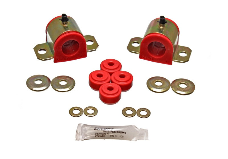 Energy Suspension 92-01 Honda Prelude Red 25mm Front Sway Bar Bushings (Sway Bar end link bushings a - Black Ops Auto Works