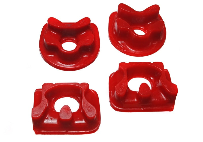 Energy Suspension 92-01 Honda Red Motor Mount Inserts (Manual Transmission) (2 Torque Positions) - Black Ops Auto Works