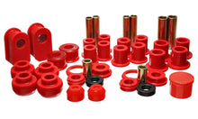 Load image into Gallery viewer, Energy Suspension 92-06 Ford E-250/E-350 Van 2WD Red Hyper-flex Master Bushing Set - Black Ops Auto Works