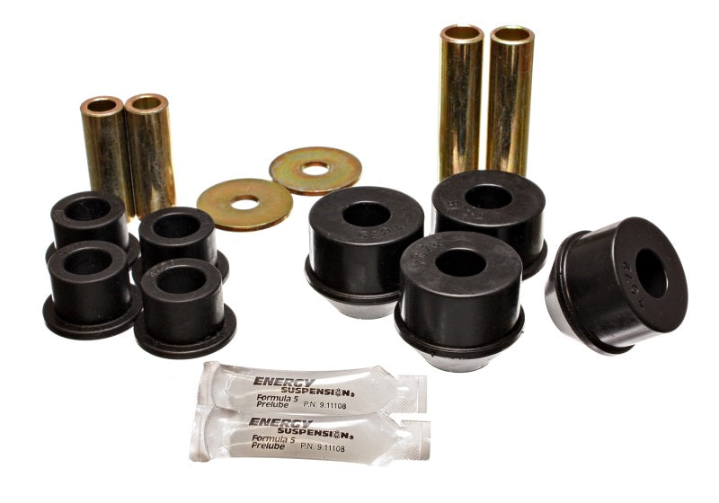 Energy Suspension 92-95 Toyota MR2 Black Front Control Arm Bushing Set (includes Strut Bushings) - Black Ops Auto Works