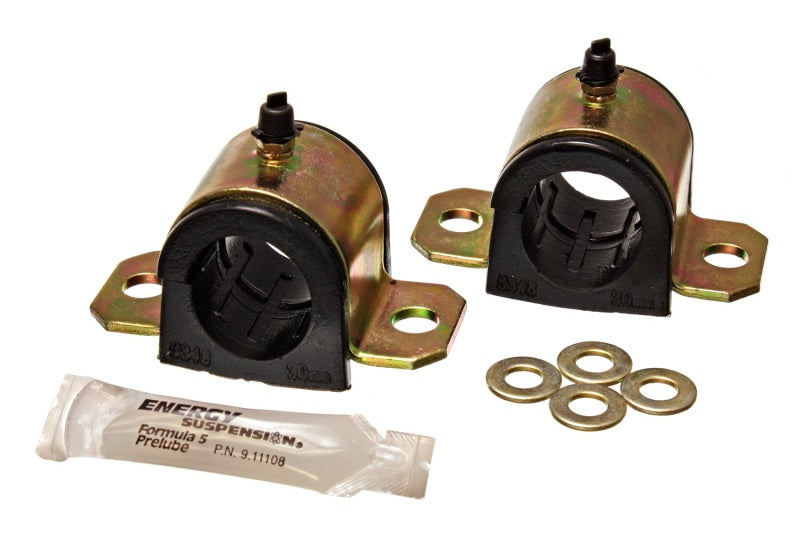Energy Suspension 93-98 Toyota Supra Black 30mm Front Sway Bar Frame Bushings - Black Ops Auto Works