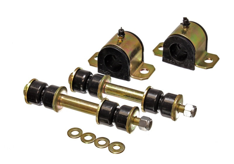 Energy Suspension 95-00 Toyota Pickup 2WD (Exc T-100/Tundra) Black 25mm Front Sway Bar Bushing Set - Black Ops Auto Works