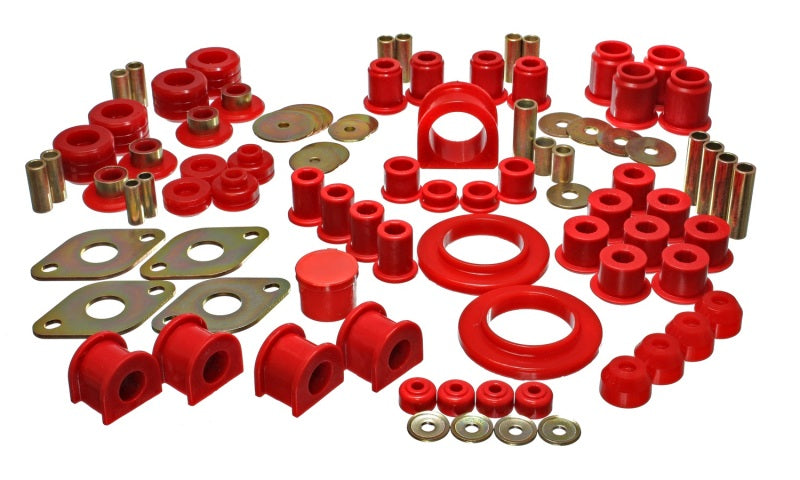 Energy Suspension 95-6/00 Toyota 4WD Pickup (Except T-100 & Tundra)  Red Hyper-Flex Master Bushing S - Black Ops Auto Works