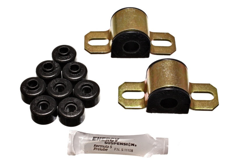 Energy Suspension 95-98 Nissan 240SX (S14) Black 16mm Rear Sway Bar Frame Bushings (Sway bar end lin - Black Ops Auto Works