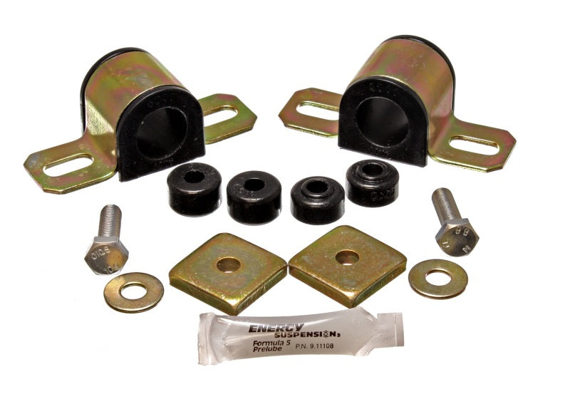 Energy Suspension 95-98 Nissan 240SX (S14) Black 27mm Front Sway Bar Frame Bushings (Sway bar end li - Black Ops Auto Works