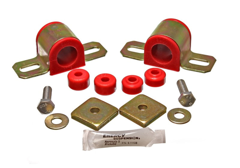 Energy Suspension 95-98 Nissan 240SX (S14) Red 27mm Front Sway Bar Frame Bushings (Sway bar end link - Black Ops Auto Works