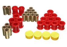 Load image into Gallery viewer, Energy Suspension 95-98 Nissan 240SX (S14) Red Rear Control Arm Bushing Set (Must reuse existing out - Black Ops Auto Works