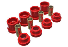 Load image into Gallery viewer, Energy Suspension 95-98 Nissan 240SX (S14) Red Rear Subframe Insert Set (Must reuse all metal parts) - Black Ops Auto Works