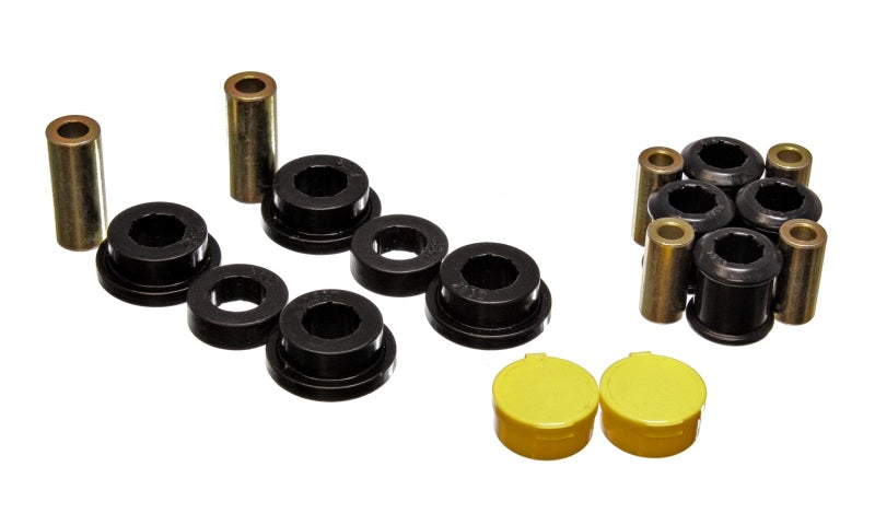 Energy Suspension 95-99 Mitsubishi Eclipse FWD/AWD Black Front Control Arm Bushing Set - Black Ops Auto Works