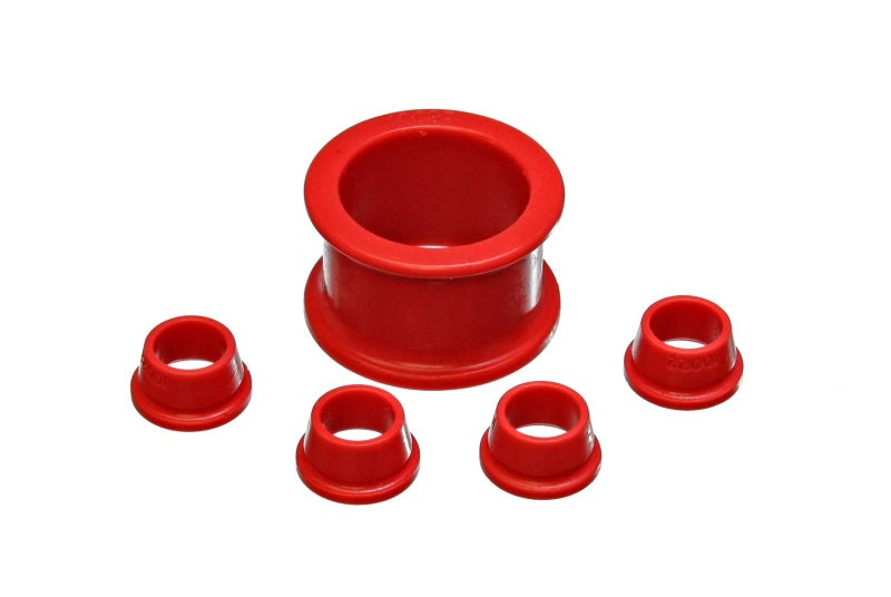 Energy Suspension 96-00 Honda Civic/CRX / 99-00 Honda Civic Si Red Power Steering Rack Bushing Set - Black Ops Auto Works